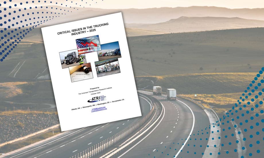 Economy Overtakes Driver Shortage as Trucking's Top Concern in 2026