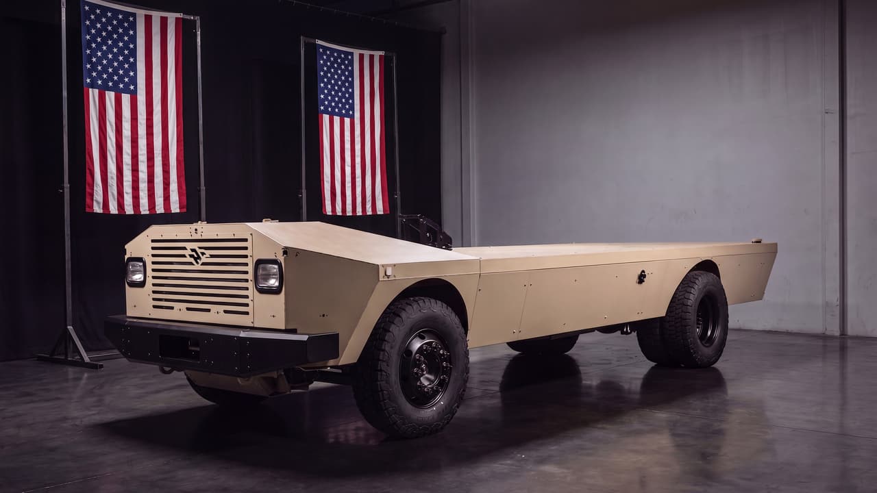 Harbinger Puts Hybrid Chassis Into Army Resupply Tests
