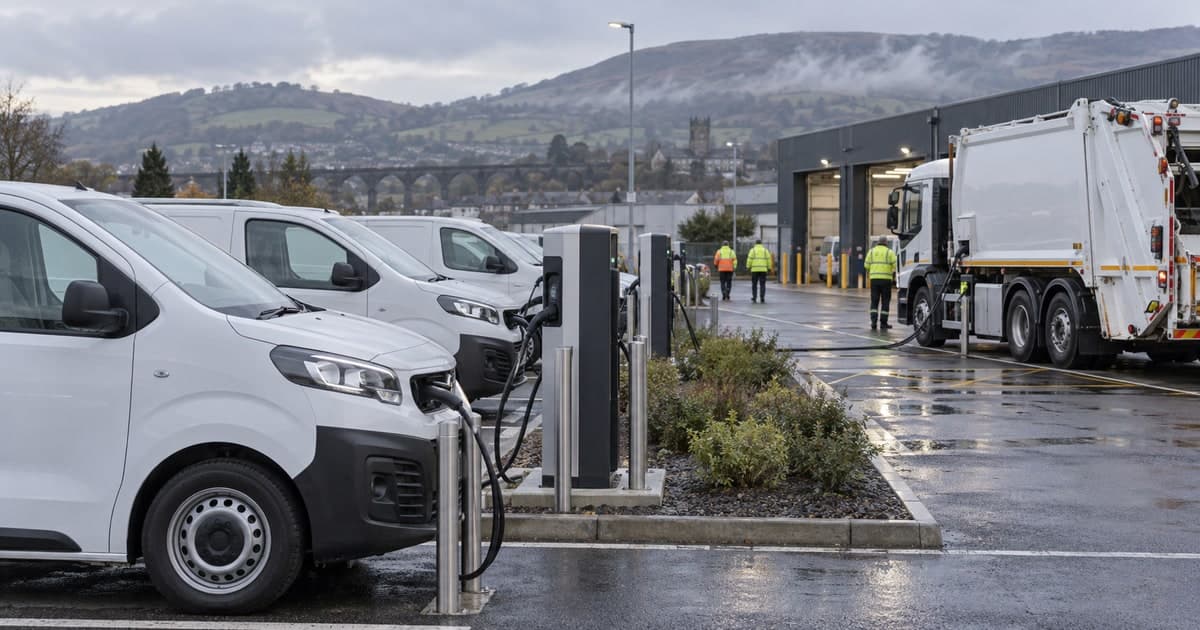 Wales Puts Public-Fleet EV Savings at GBP 1.4M to GBP 1.9M
