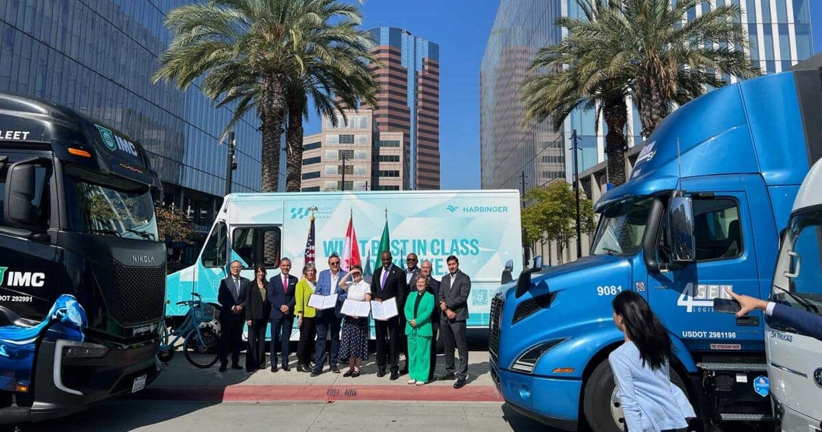 West Coast Governments Plan ZEV Truck Corridor
